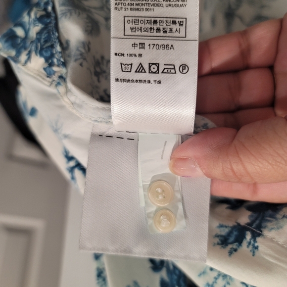 NWT Gap Loveshackfancy Button Front Shirt - M - Picture 7 of 9
